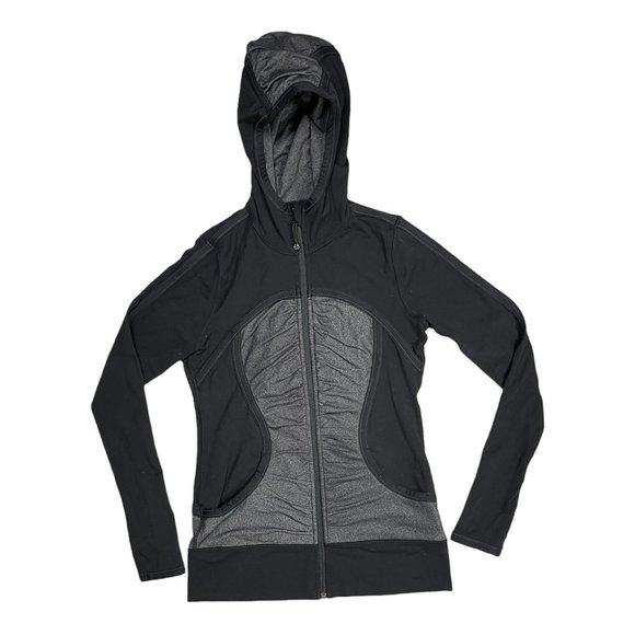 Lululemon Pure Balance Jacket Black Gray